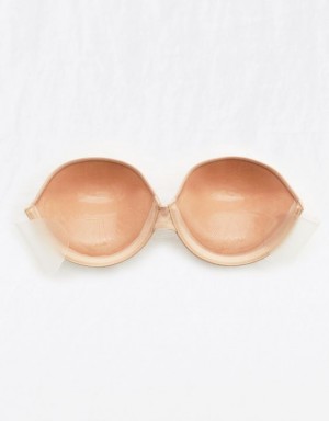 Aerie Backless Push Up Bare Bras Beige | 0936IDQXN