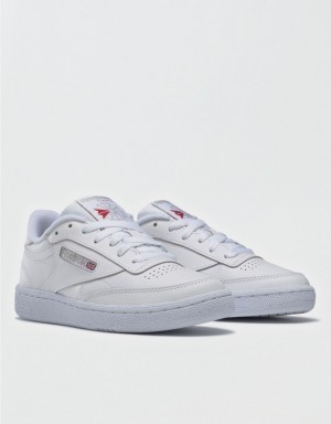 Aerie Club C 85 Sneakers White | 3985FZMQE