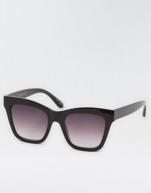 Aerie Dream On Sunglasses Black | 0739TDPAH