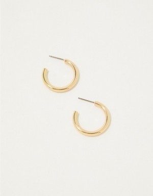 Aerie Gold Hoop Jewelry Gold | 5394EUGBH