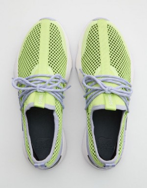 Aerie Kinetic Impact Lace Sneakers Light Green | 1483FNCXP