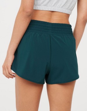 Aerie OFFLINE By High Rise Hot Stuff Skirts Deep Green | 0837CUAGK