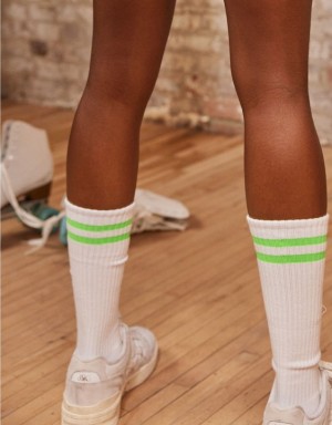 Aerie OFFLINE By Knee-High Socks Light Green | 6304VEUFI