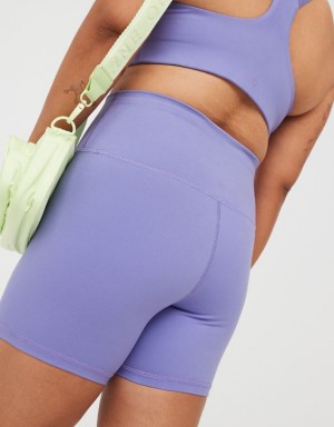 Aerie OFFLINE By The Hugger 5" Bike Shorts Purple | 7142FQICY