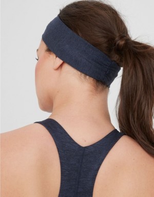 Aerie OFFLINE By The Hugger Cinch Hair Accessories Royal / Navy | 7583KDYEM