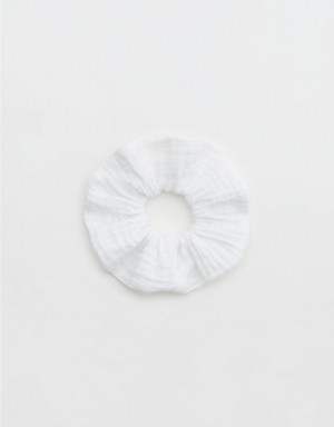 Aerie Pool-To-Party Hair Accessories White | 3152MOWBF