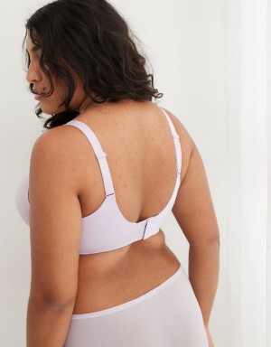 Aerie SMOOTHEZ Full Coverage Lightly Lined Bras Lavender | 8013UPTLW