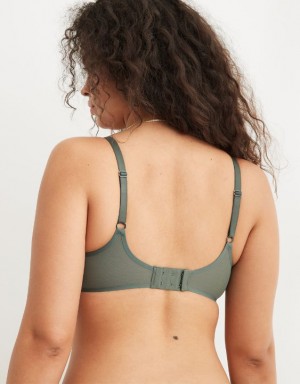 Aerie SMOOTHEZ Mesh Unlined Bras Royal | 2793YRAQI