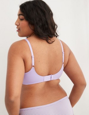 Aerie SMOOTHEZ Scooplette Bras Purple / Wash | 0819SADBV