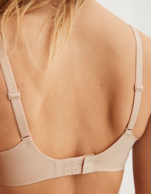 Aerie SMOOTHEZ-ish Wirelesslette Bras Beige | 6594KLWVC