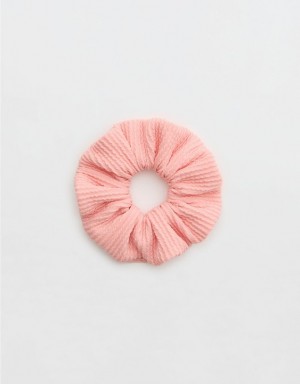 Aerie Shine Crinkle Swim Hair Accessories Pink | 8316IVJQN