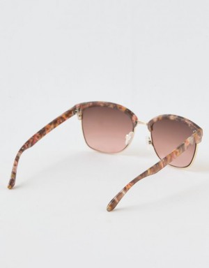 Aerie Squared Away Sunglasses Multicolor | 1398NWQPJ