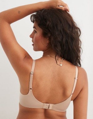 Aerie Sunnie Demi Push Up Bras Beige | 3894MINUL