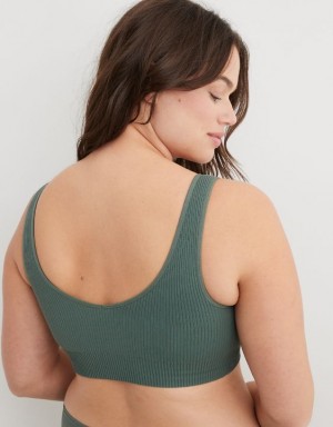 Aerie Superchill Seamless Padded Vooplette Bras Royal | 3917MTSKL