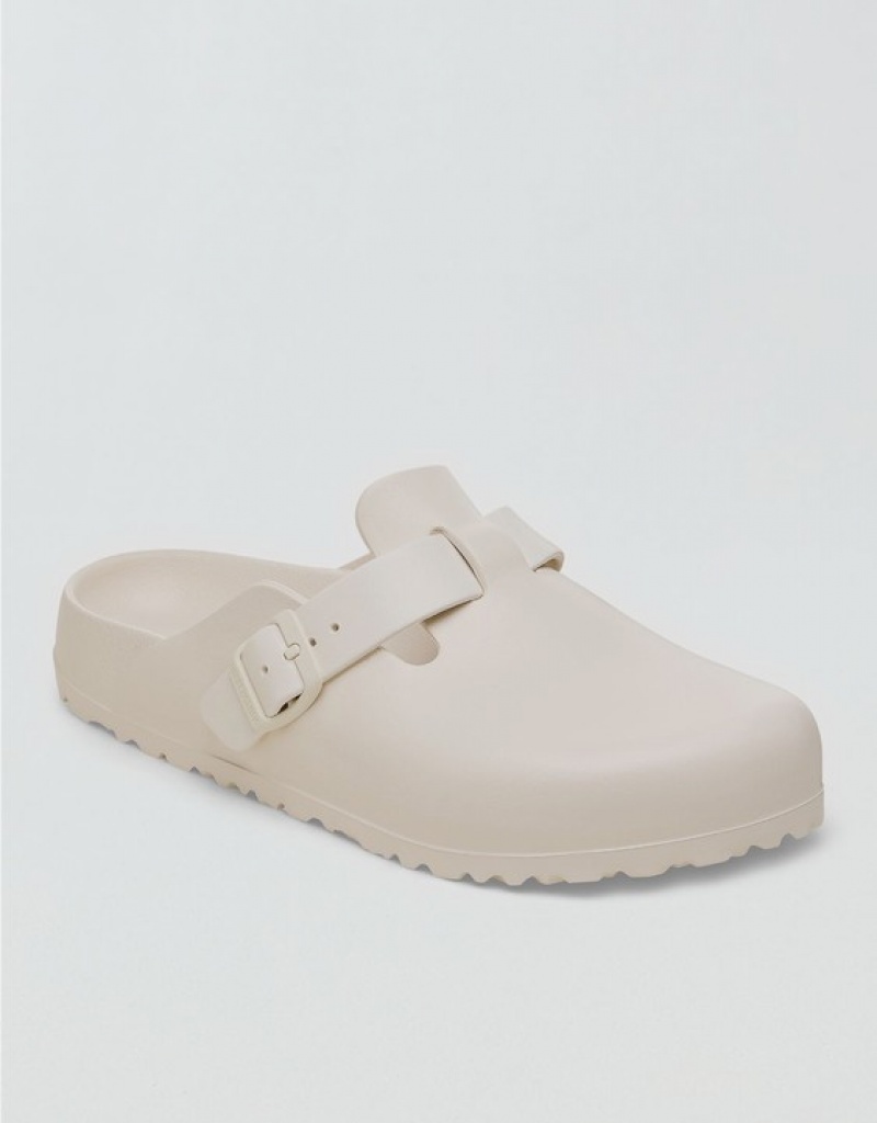 Aerie Boston Clogs White | 8401EIHDO