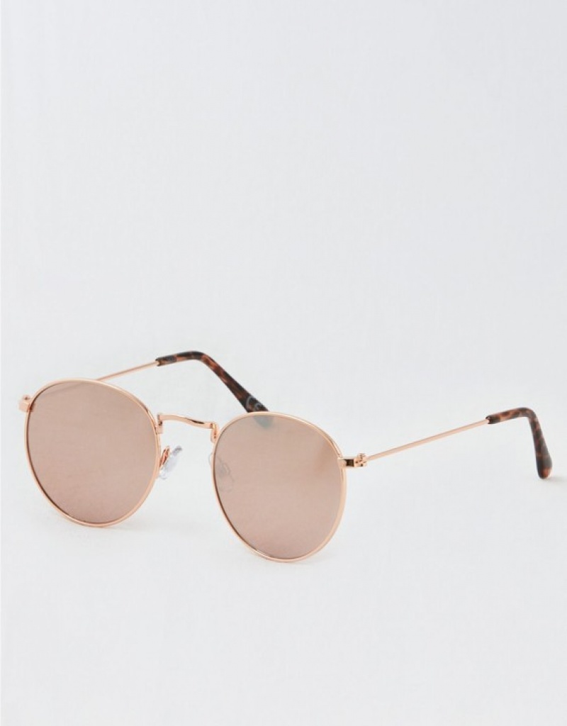 Aerie Bright Side Sunglasses Rose / Gold | 4568OIEBQ