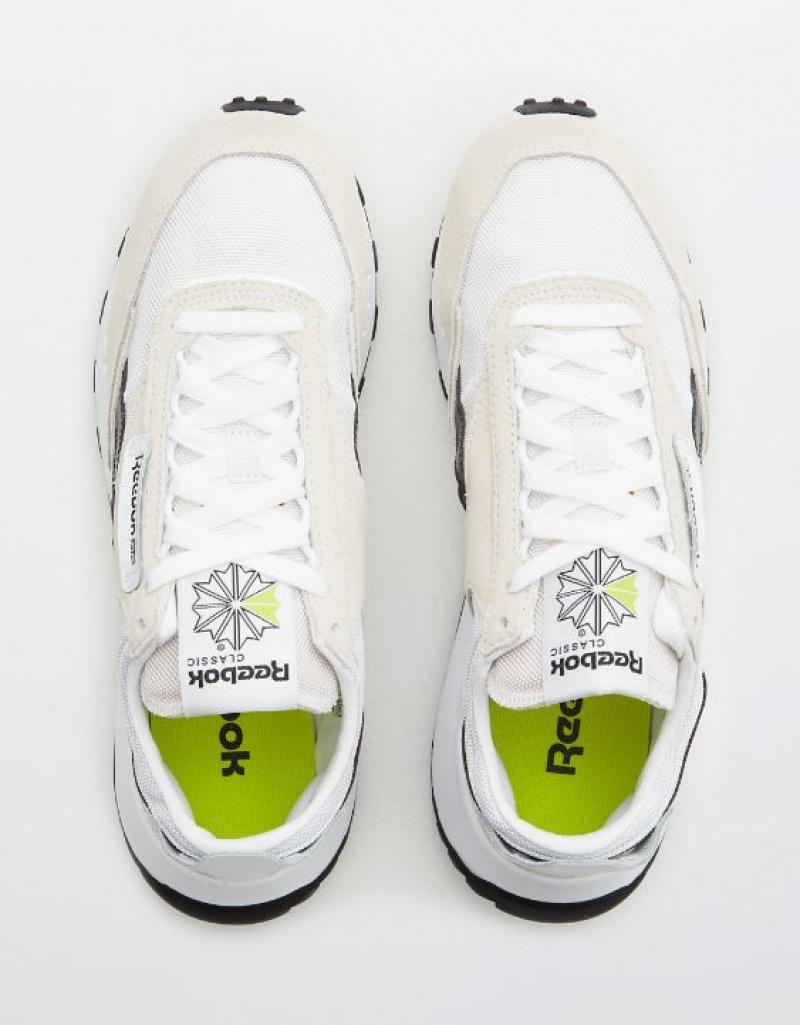 Aerie Classic Leather Legacy Sneakers White | 6019FZKJE