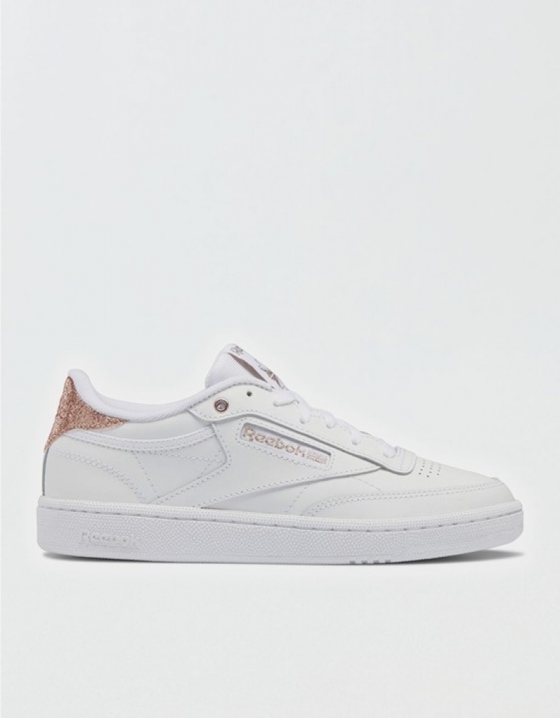 Aerie Club C 85 Sneakers White | 7416PFBCL