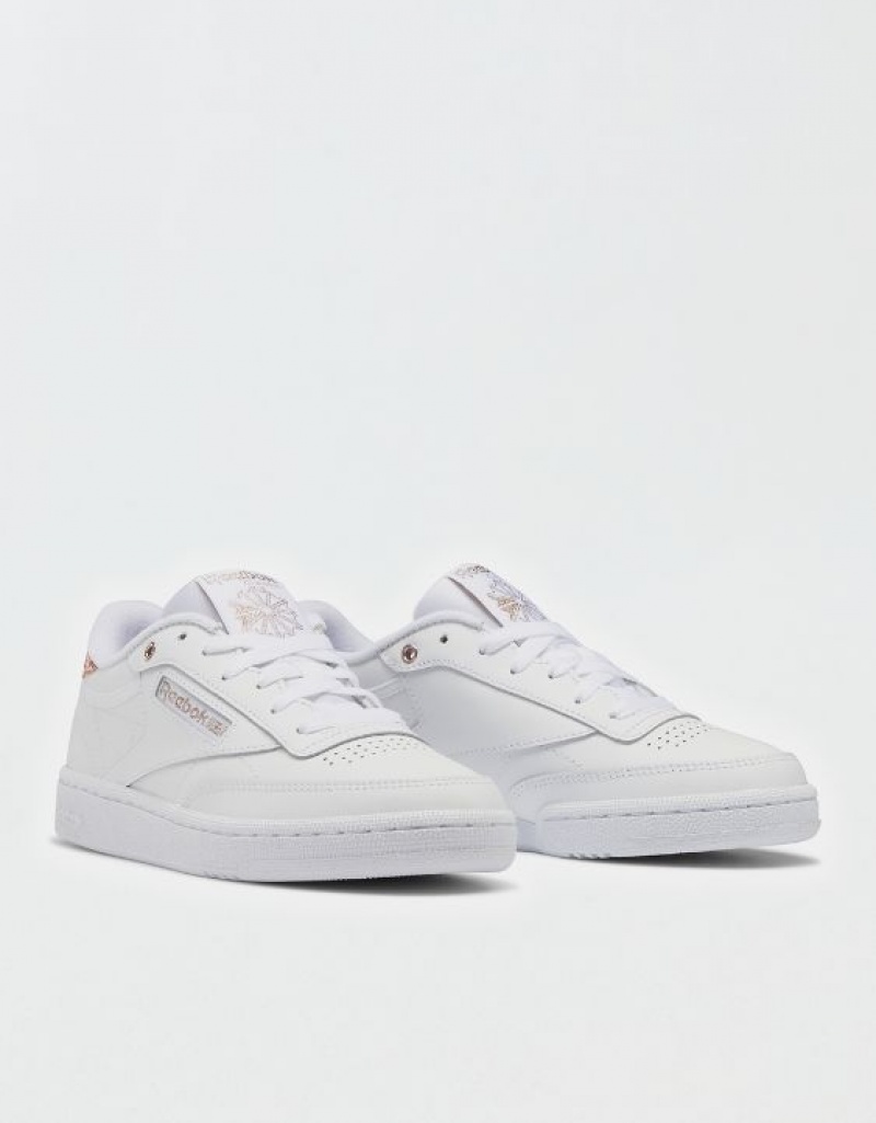 Aerie Club C 85 Sneakers White | 7416PFBCL