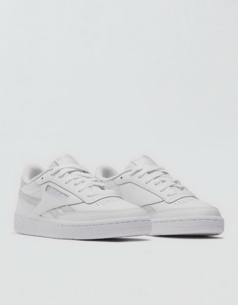 Aerie Club C Revenge Sneakers Silver | 4873IJTQP