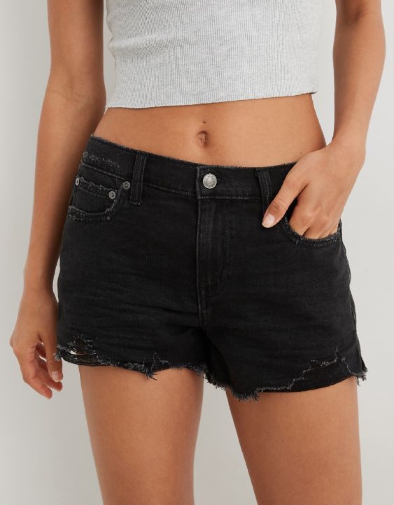 Aerie Daydream Denim Shorts Grey | 0291JRWHK