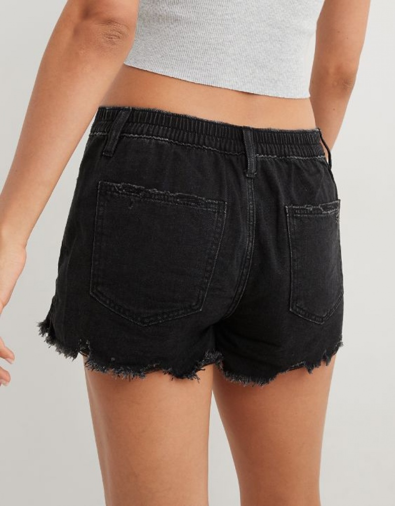 Aerie Daydream Denim Shorts Grey | 0291JRWHK