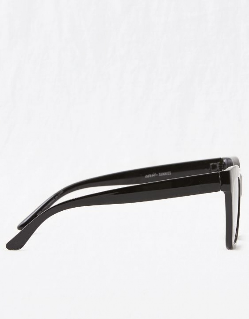 Aerie Dream On Sunglasses Black | 0739TDPAH