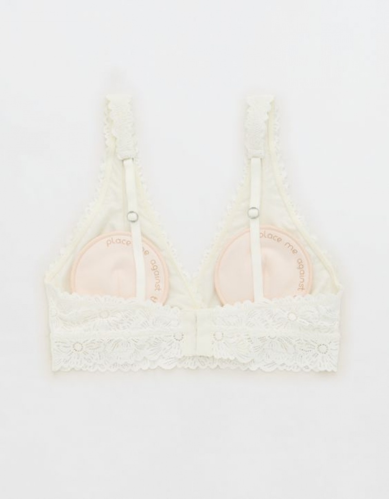 Aerie Mama By Aerie™ Lacelette Bras White | 4563UKQPL