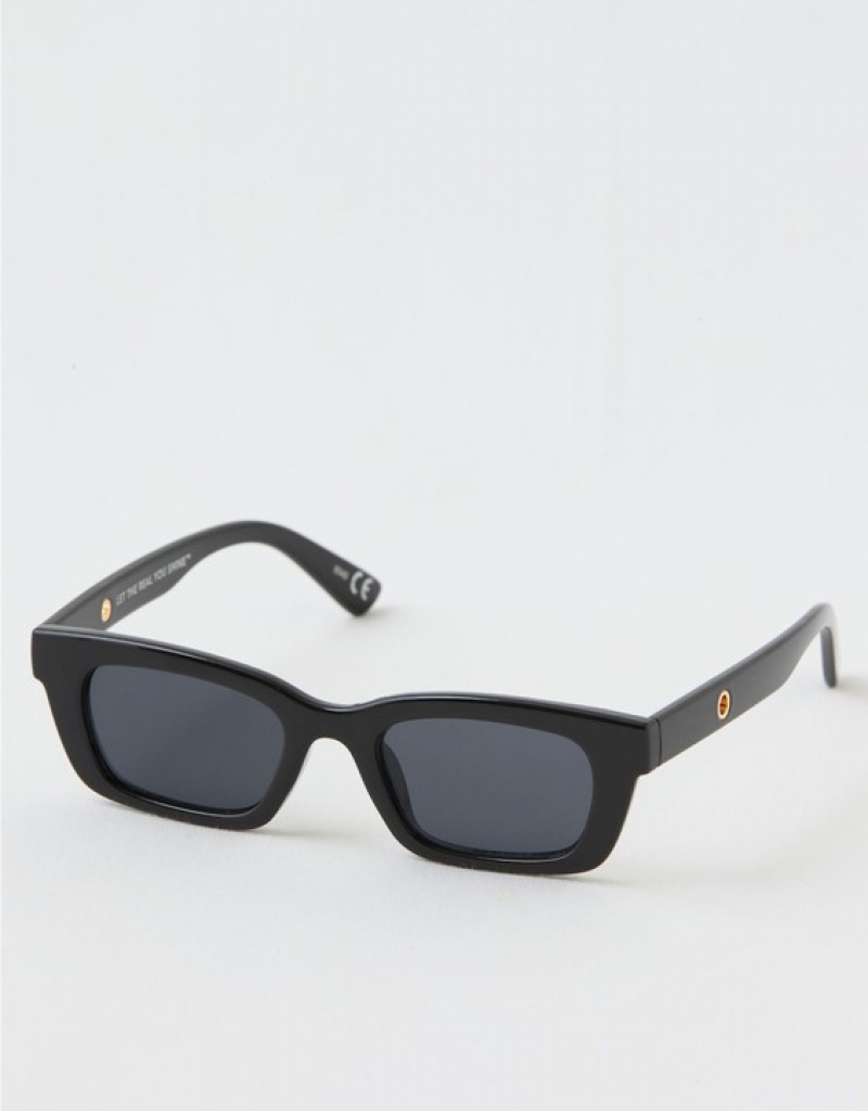 Aerie Mini Weekend Sunglasses Black | 3297TUIJG