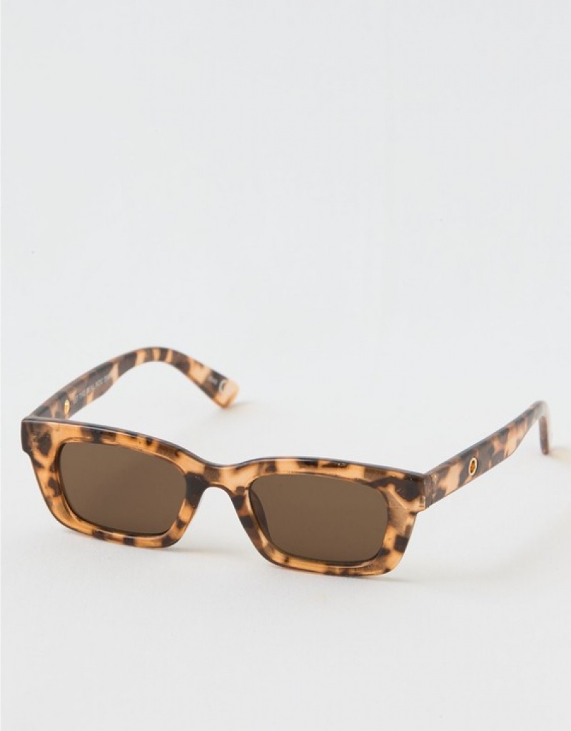 Aerie Mini Weekend Sunglasses Leopard | 4013PARJX