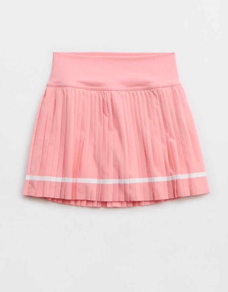 Aerie OFFLINE By All Aces Tennis Skirts Pink | 4972OYMJW