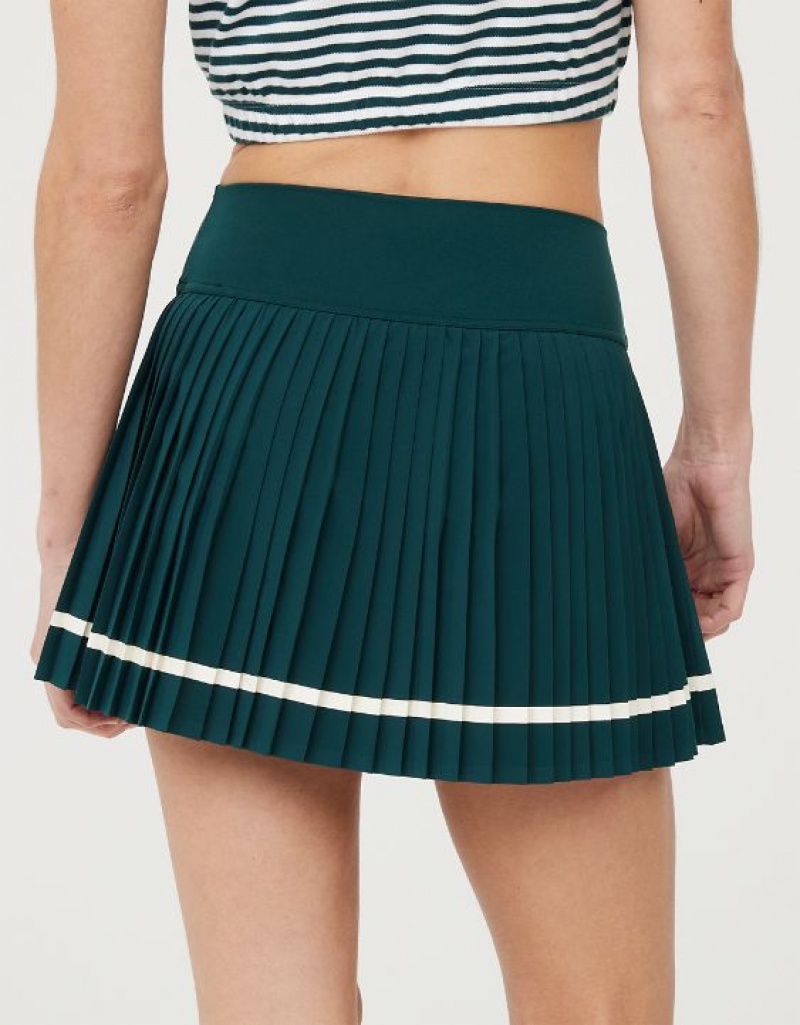 Aerie OFFLINE By All Aces Tennis Skirts Deep Green | 3965INRVG