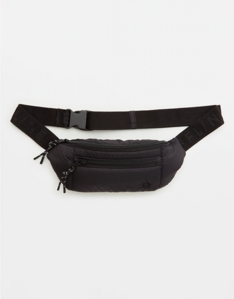 Aerie OFFLINE By Belt Bags Black | 5037IHCEL