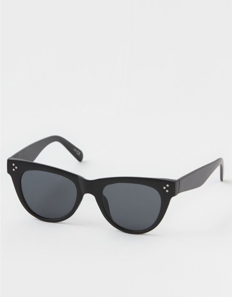 Aerie OFFLINE By Cateye Sunglasses Black | 9017IPXYA