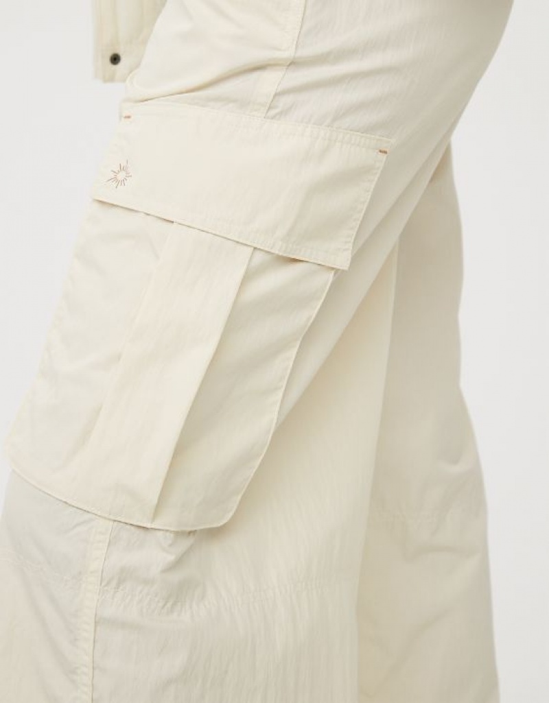 Aerie OFFLINE By Chill Moves Cargo Pants White | 6924WIEBL