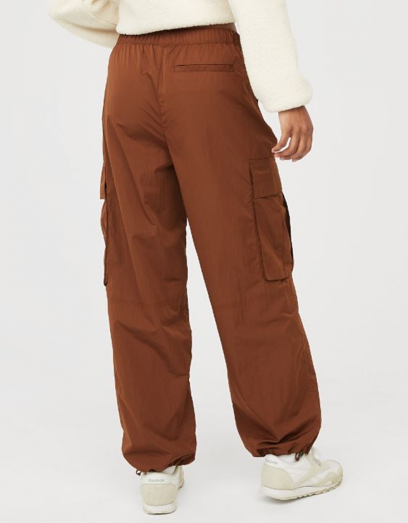 Aerie OFFLINE By Chill Moves Cargo Pants Khaki | 8701LRMTX