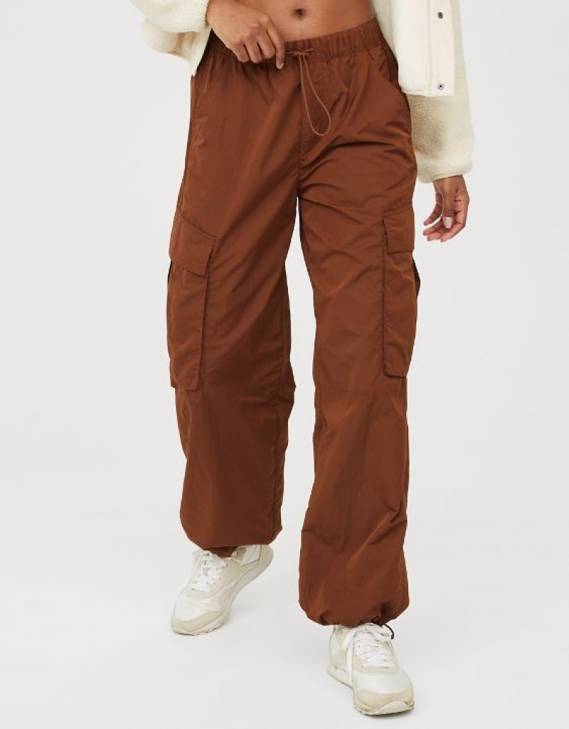 Aerie OFFLINE By Chill Moves Cargo Pants Khaki | 8701LRMTX