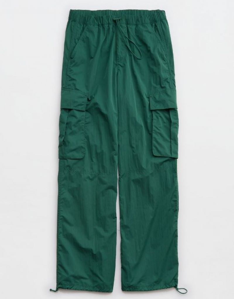 Aerie OFFLINE By Chill Moves Cargo Pants Green | 9276IOAXR