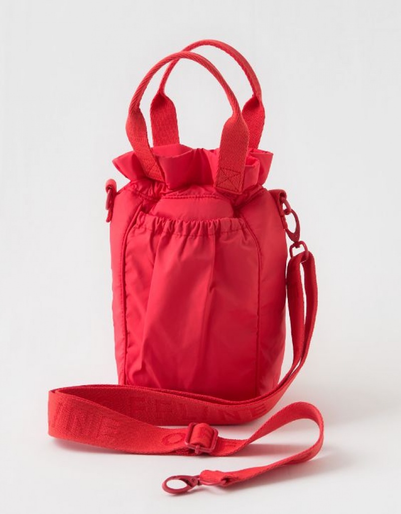 Aerie OFFLINE By Crossbody Water Bottle Bags Red | 3716JOMHV