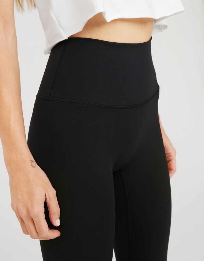 Aerie OFFLINE By Goals High Waisted Leggings Black | 1938EDTVH