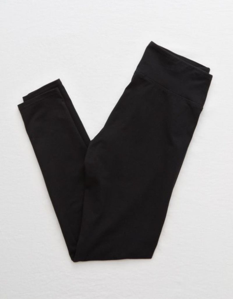 Aerie OFFLINE By OG Leggings Black | 1453HVCQX