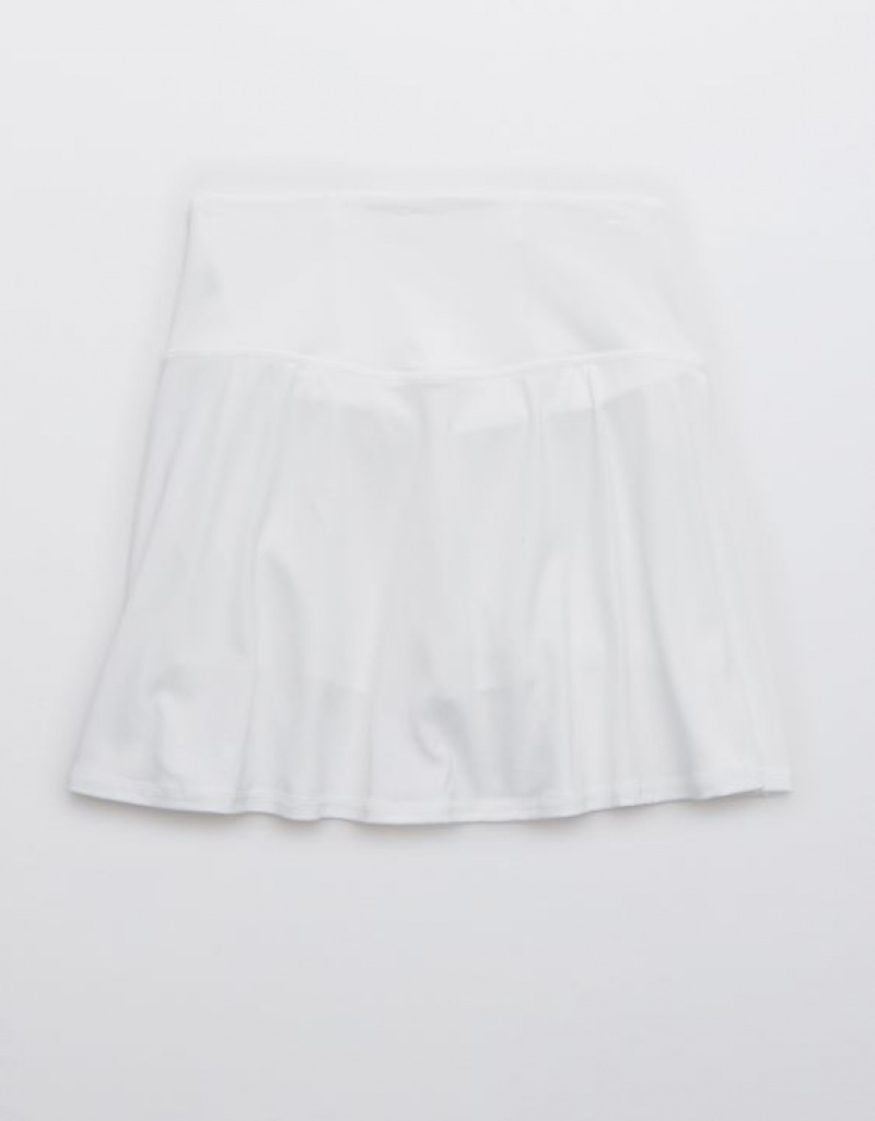 Aerie OFFLINE By Real Me Crossover Tennis Skirts White | 5274GHCNX