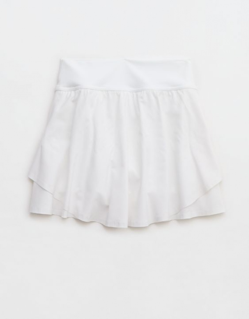 Aerie OFFLINE By Real Me Flowy Skirts White | 7364MNOXJ