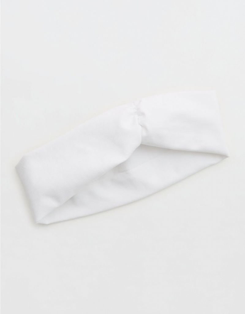 Aerie OFFLINE By The Hugger Cinch Hair Accessories White | 9731XGWCV