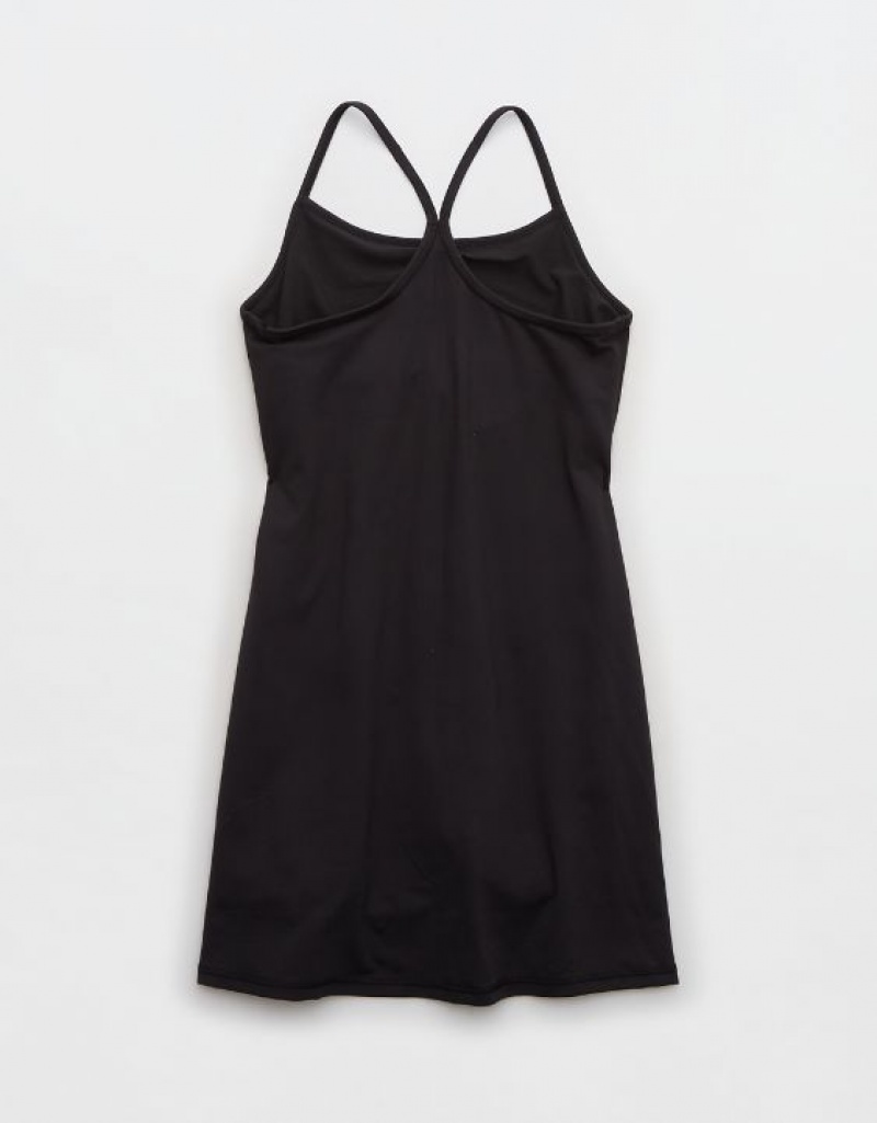 Aerie OFFLINE By The Hugger Dress Black | 8274OWCKE