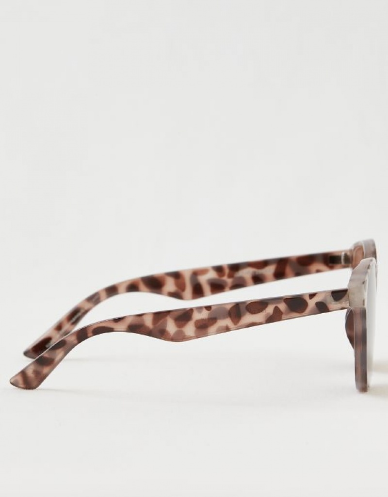 Aerie Peace Of Mind Sunglasses Leopard | 0426NDRGZ