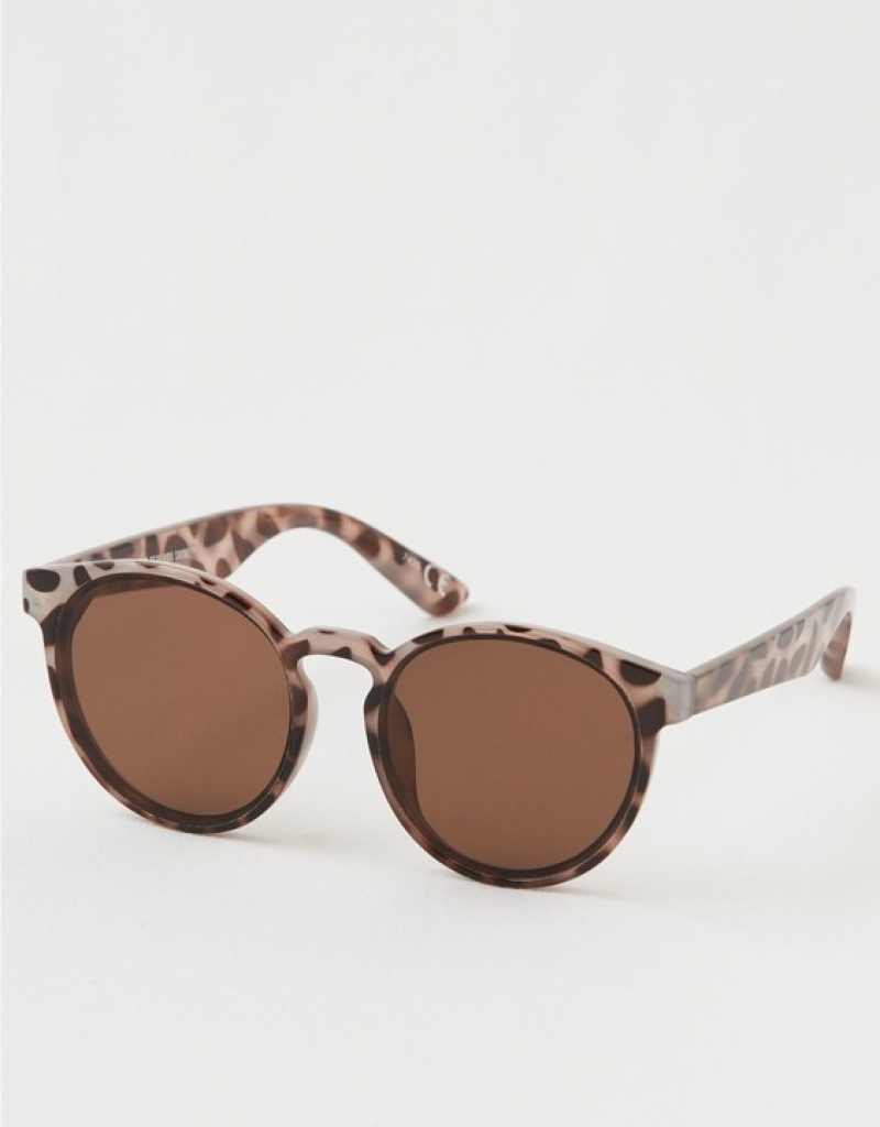 Aerie Peace Of Mind Sunglasses Leopard | 0426NDRGZ