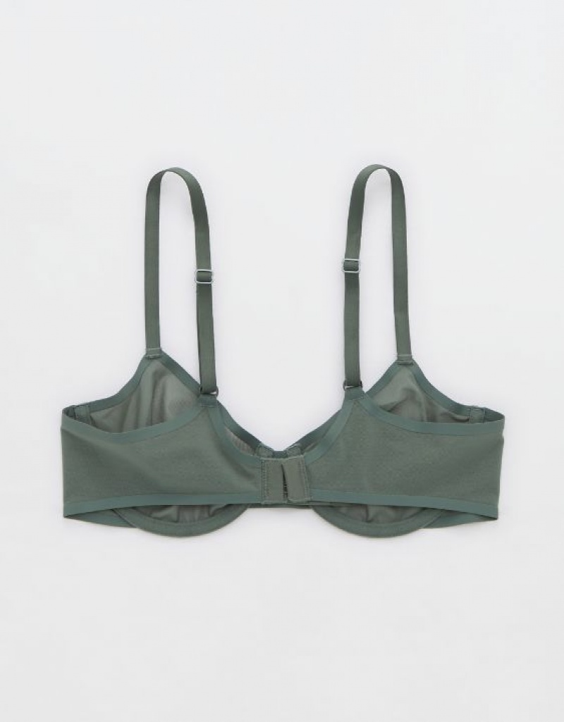 Aerie SMOOTHEZ Mesh Unlined Bras Royal | 2793YRAQI