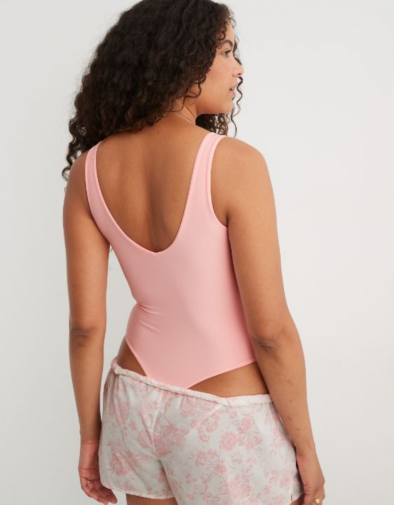 Aerie SMOOTHEZ Plunge Bras Pink | 3204BJTVS