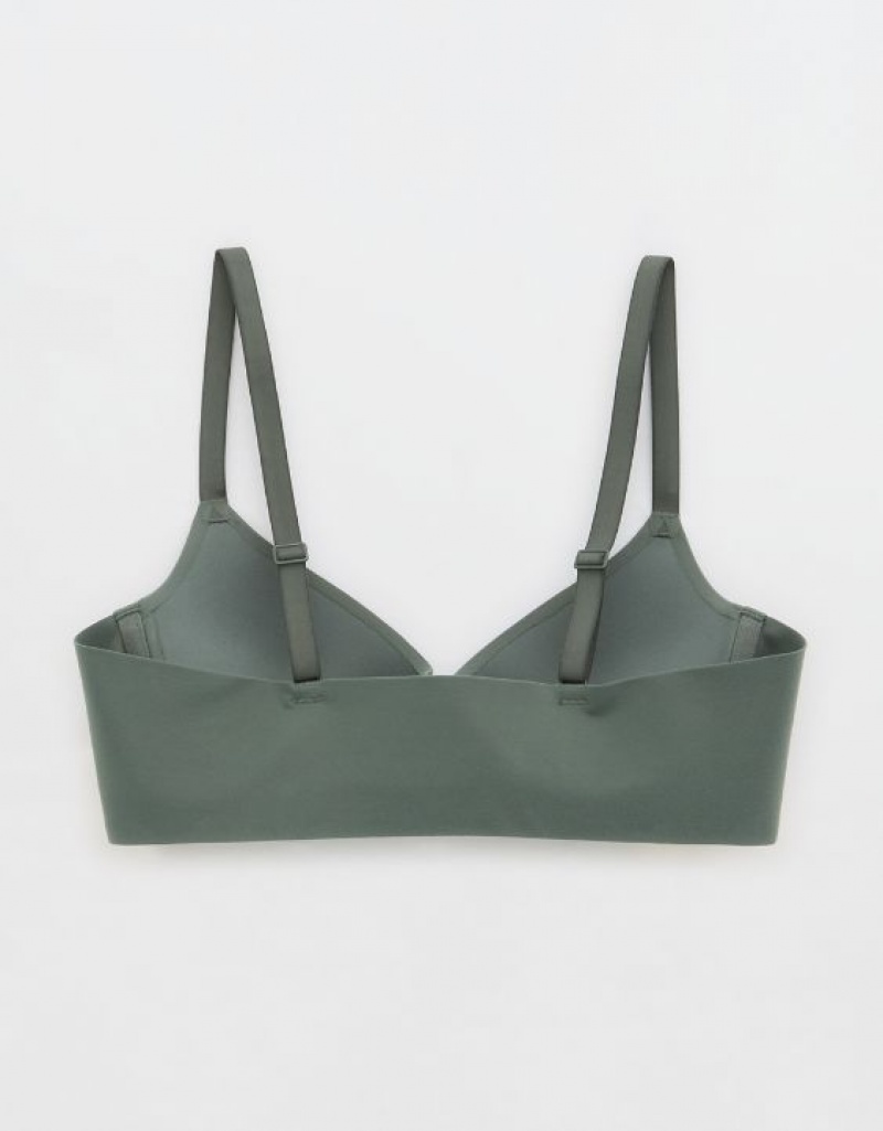 Aerie SMOOTHEZ Pull On Push Up Bras Royal | 9134SOUPK